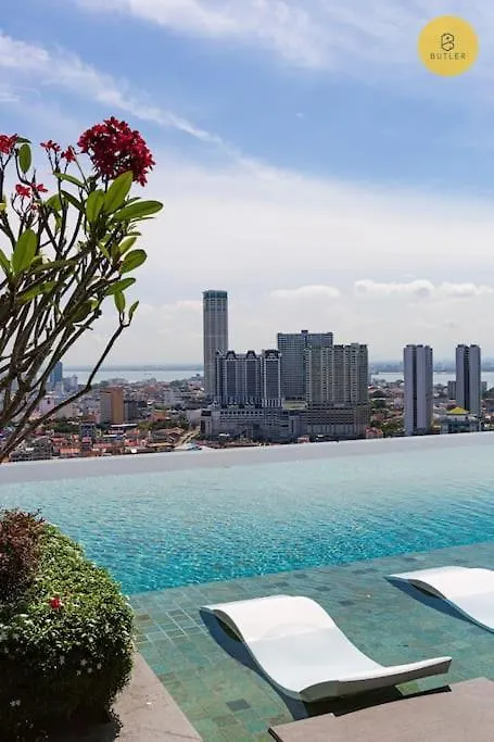 Seaview 2Br Infinity Pool & Easyaccess To Town 191 Διαμέρισμα Τζωρτζ Τάουν